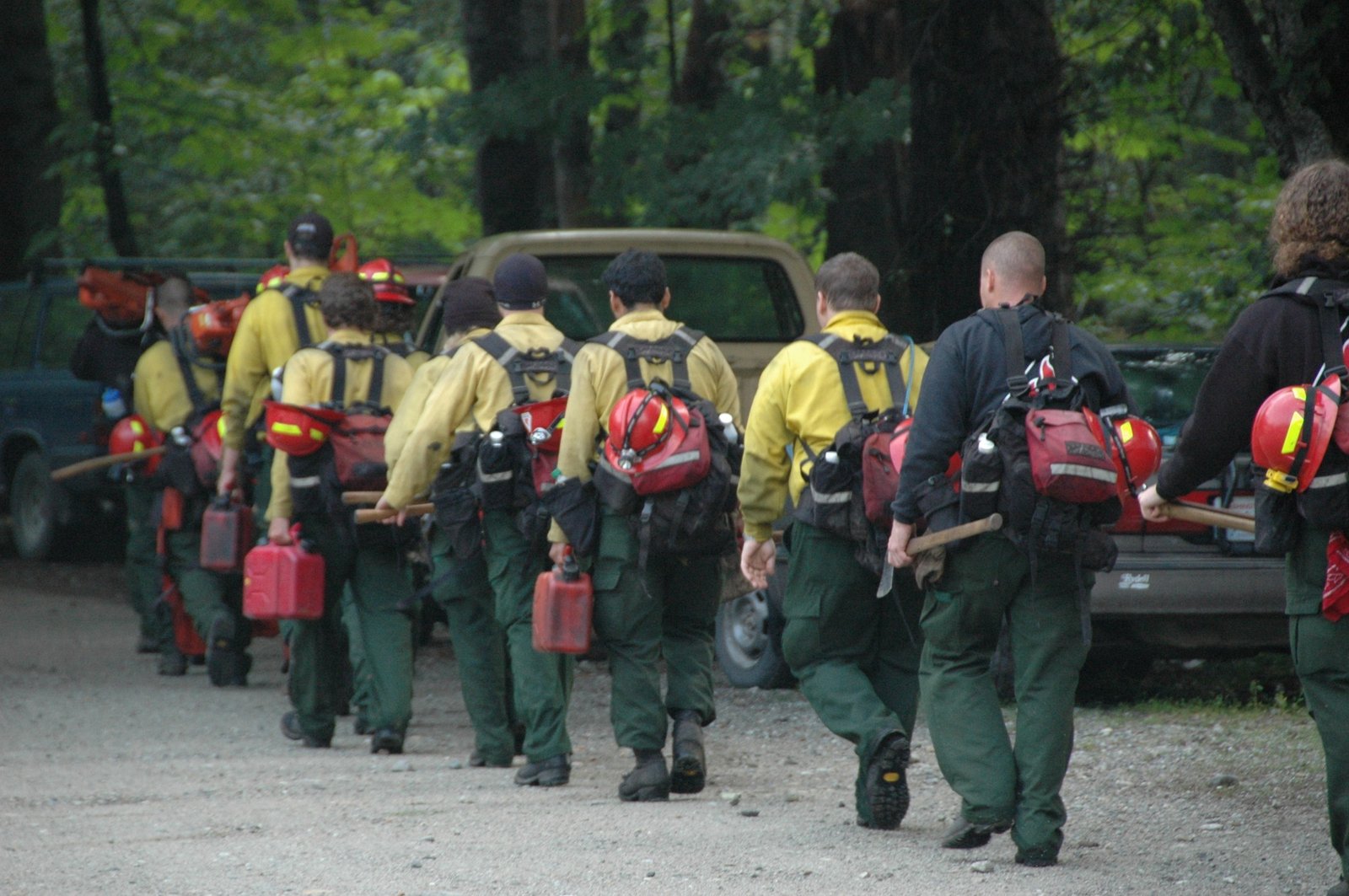 Wildland firefighters