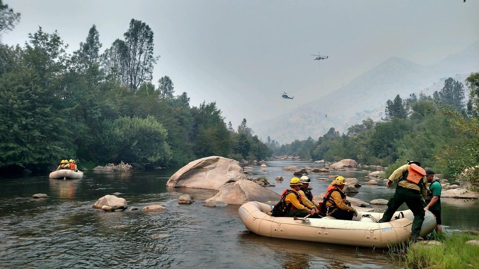 Wildland firefighting